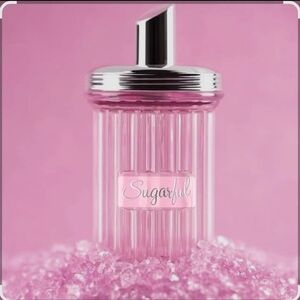 Sugarful Perfume Bottle with Silver Cap 100 Ml
